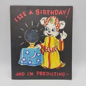 Vintage Funs A Poppin Birthday Card With Pop-Up & Mirror Feature